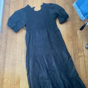 Faithful the Brand black maxidress, size 4